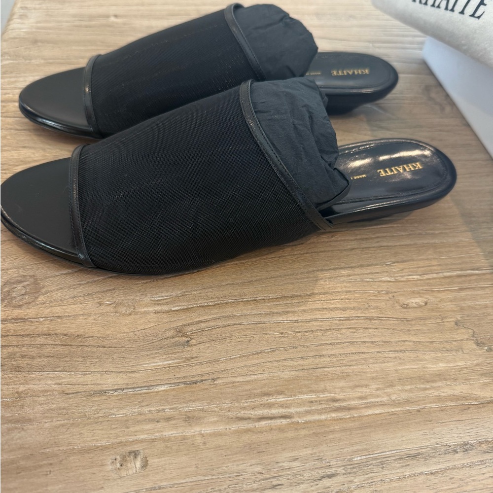 KHAITE Black Women's Mules - Picture 3 of 5